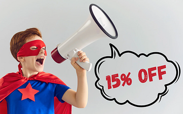 Скидка 15% на первый месяц занятий